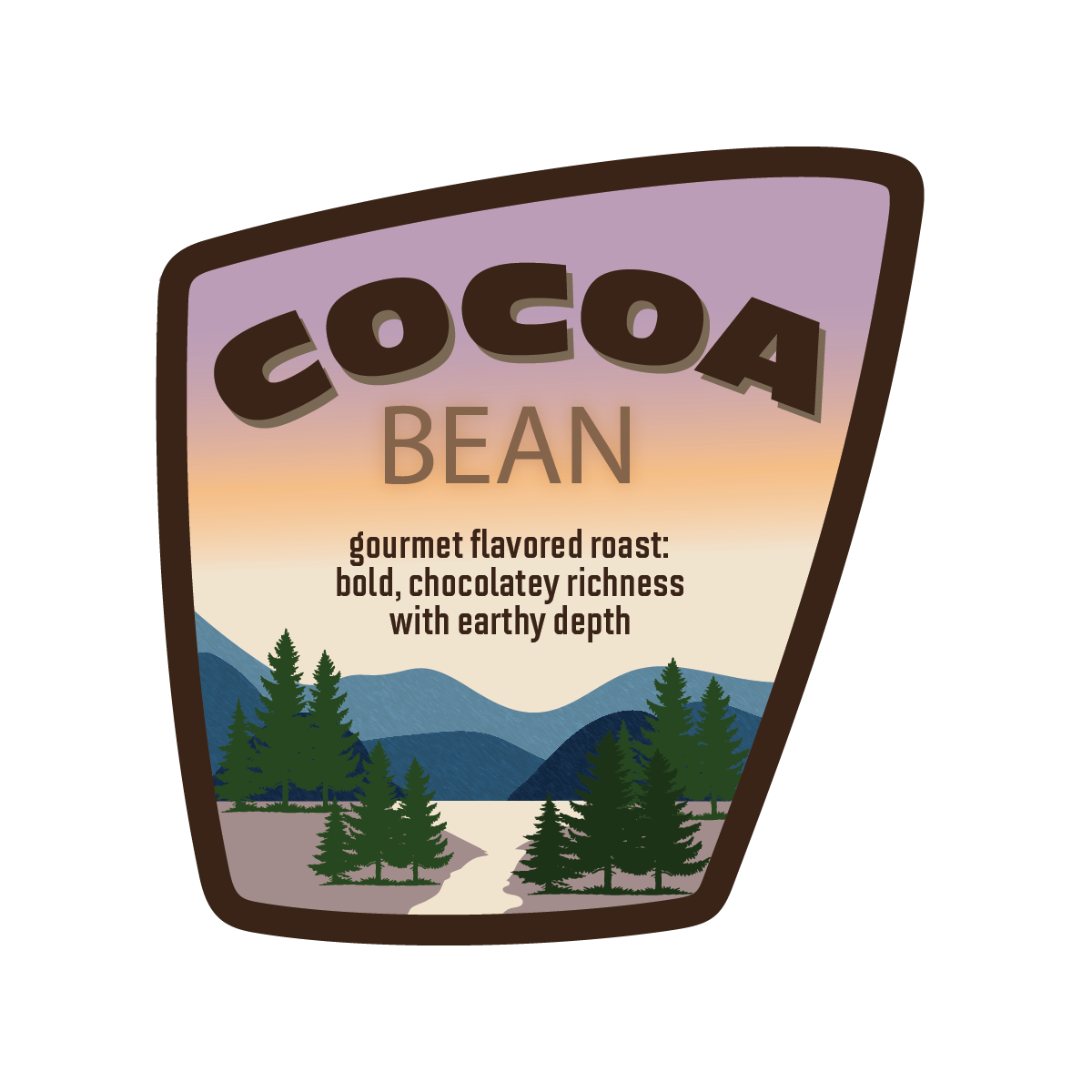 Cocoa Bean Flavored Coffee