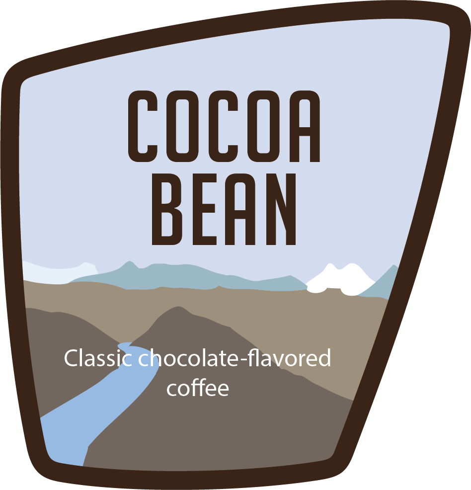 Cocoa Bean Flavored Coffee