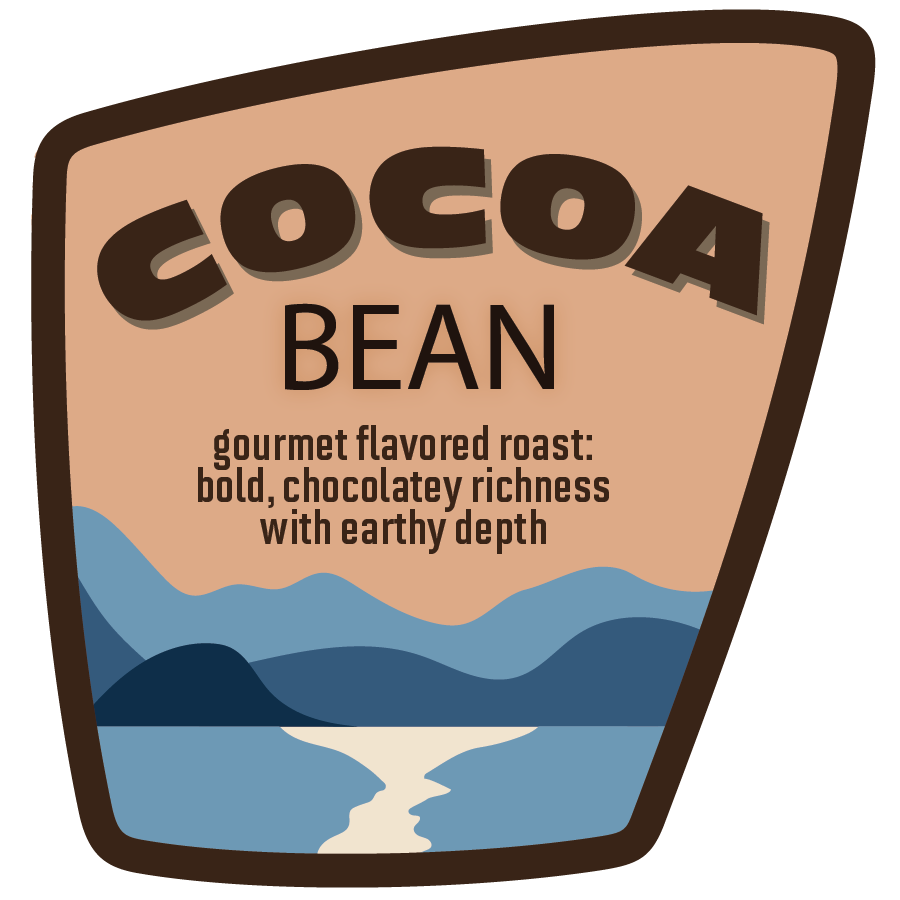 Cocoa Bean Flavored Coffee
