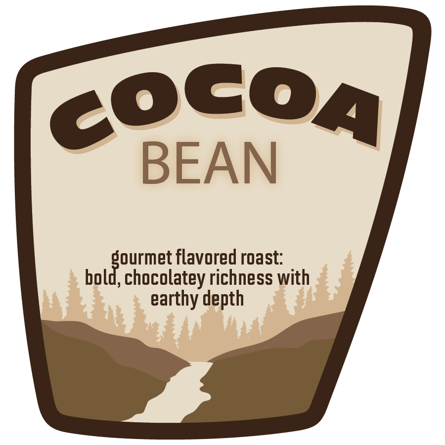 Cocoa Bean Flavored Coffee