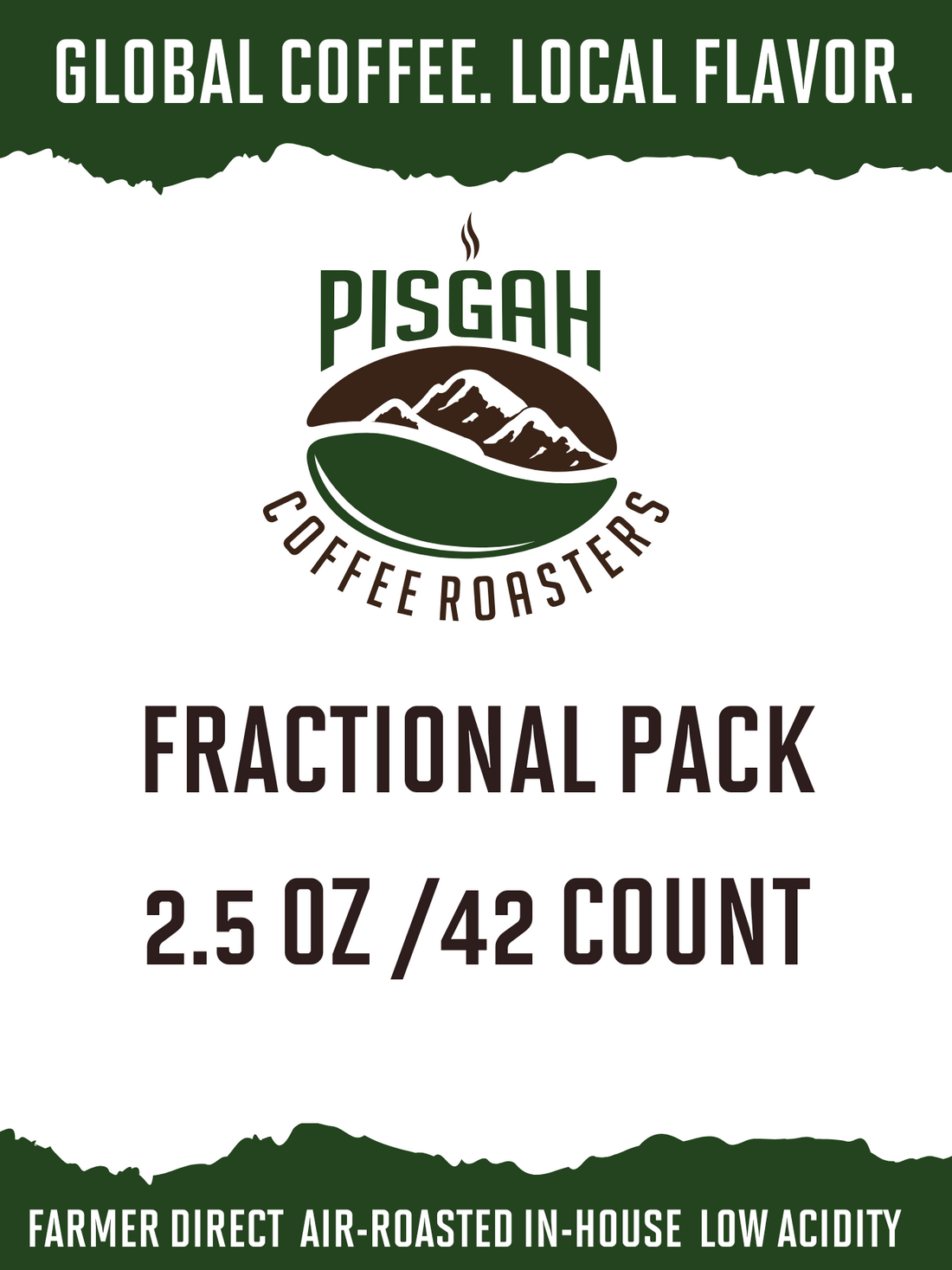 Fractional Packs - 2.5oz - 42ct - Wholesale