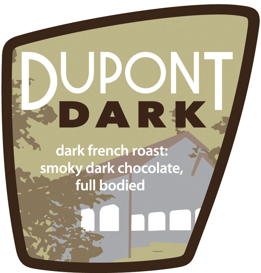This dark french roast is a full-bodied coffee, with a smoky dark chocolate flavor and low acidity.
